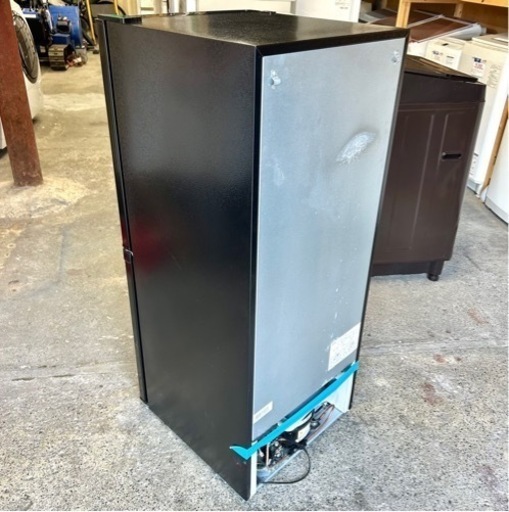 札幌市内配送可 21年製 アイリスオーヤマ 142L 2ドア冷蔵庫 IRSD-14A-B 右開き ブラック