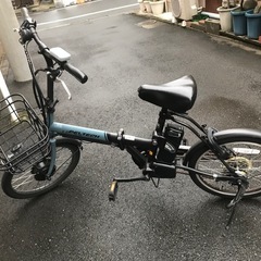 折り畳み電動自転車　6速