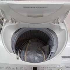 ★ジモティ割あり★ SHARP 洗濯機 ES-GE7B 7.0kg 17年製 動作確認／クリーニング済み TC5615