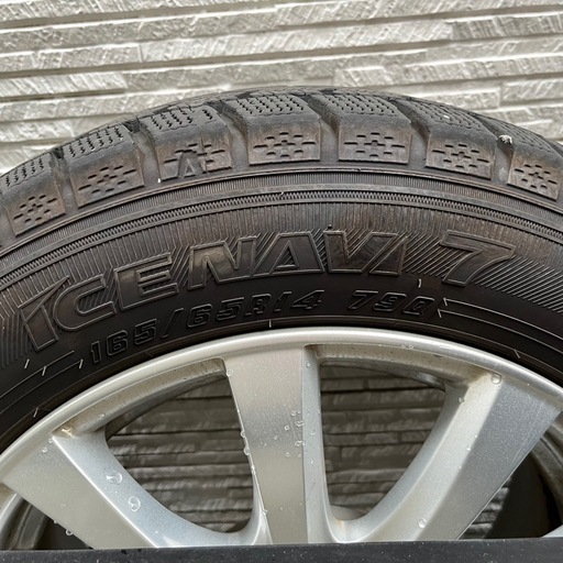 スタッドレス　タイヤホイール　165/65R14