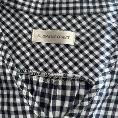 SLOWALK COAST ギンガムチェックシャツの画像