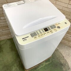 【高年式】大阪送料無料★3か月保障付き★洗濯機★2024年★ハイセンス★6kg★HW-T60H★S-527