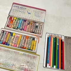 中古🌈サクラ クレパス 2点＆カラーペンシル 1本無しの画像