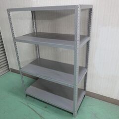 スチールラックR  875×450×1300 (シルバー) ★中古★