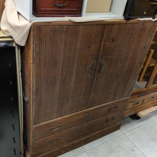 【引取先決まりました！】 古民家から入荷 着物箪笥 時代家具 古道具 箪笥 タンス チェスト 和箪笥 アンティーク 骨董 和家具