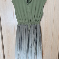 ワンピース　XL グリーン