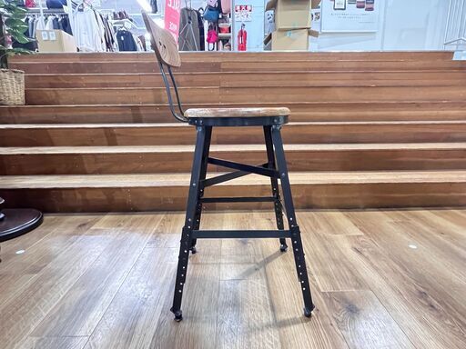 家具 生活家具 ACME　Furniture カウンターチェア　ナチュラル×ブラック