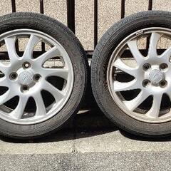165/55R15　75V　タイヤ付アルミホイール4本