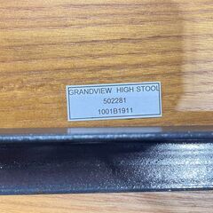家具 生活家具 ACME　Furniture カウンターチェア　ナチュラル×ブラックの画像