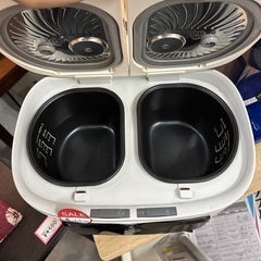 炊飯器 別々の画像