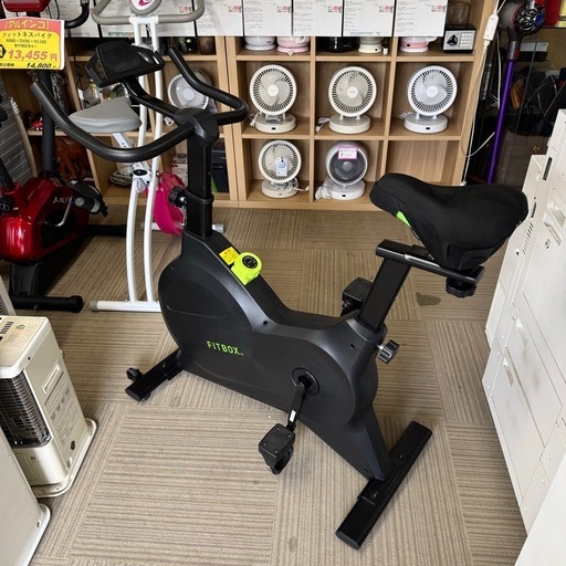 【超美品‼️】定価49,800円♪ FITBOX LITE スピンバイク エアロバイク フィットネス トレーニング エクササイズ ブラ