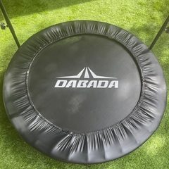 家庭用トランポリン DABADA 黒色【美品】の画像