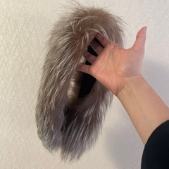 毛皮 マフラー　襟巻き　ショールの画像