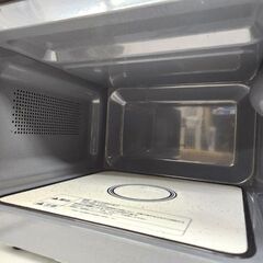 エディオン eangle 電子レンジ ANG-MO-A5 フラット庫内 2021年製  黒×白 あたため専用 温め専用 札幌市 平岸店の画像