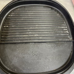 ZOJIRUSHI ホットプレートEA-BW-HW 焼肉プレート 平面プレート たこ焼きプレート 3枚付 動作品 キズ汚れあり。の画像