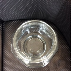 【値下げしました】お米：5kg用　ガラス容器・保存瓶・アンティーククッキージャーリビング ガラス瓶 キャニスター ガラス クッキージャー Mサイズ 目安容量約 5.0L 径19×高さ26cm クリア アーモンドの画像
