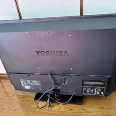 【ジャンク品】TOSHIBA REGZA 32S5 画面映りません　音声のみの画像