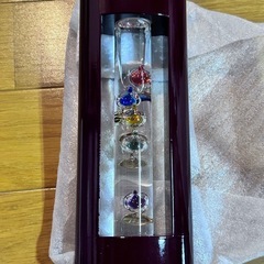 ガラスフロート温度計
