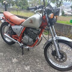 cbx125カスタム自賠責付き