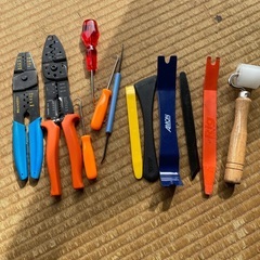車　内装剥がし　圧着工具セット