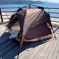 テント　ワンタッチテント　不良品