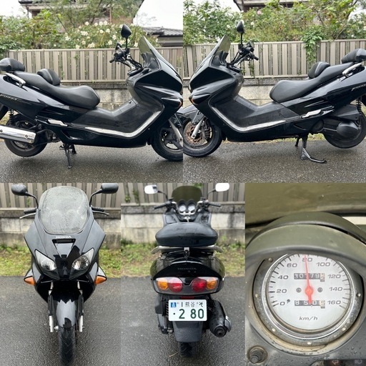 ⭐️自賠責R7.8まで付き⭐️フォルツァ250⭐️タイヤ・プラグ・グリップなど新品交換で快調⭐️250ccビッグスクーター⭐️