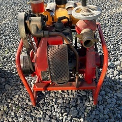 トーハツ消防ポンプ　V10D ジャンク扱いの画像