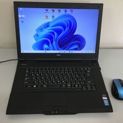 😸【超高速SSD】ノートPC 「ＮＥＣ」最新office2021付属 管理No22『基本送料無料』の画像