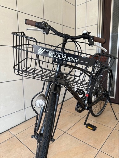【取り引き決まりました】【美品】S-tech自転車27インチ6段変速・自転車譲渡証明書付き