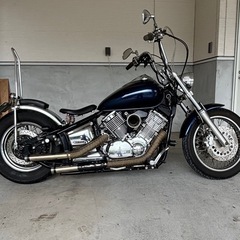 ドラッグスター1100 カスタム　走行11500キロ　車検長め