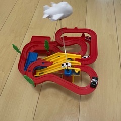 緊急車両コースターDX パトカー　飛行機　救急隊の画像