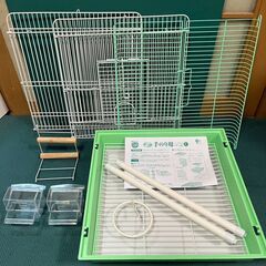 鳥かご　バードパレスパーム L グリーンの画像