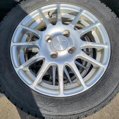 決定。軽自動車　155 65R14　アルミタイヤ4本