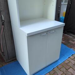 特注オーダーキッチン収納の画像