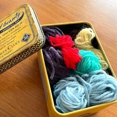 ①色んな毛糸ちょっとずつ♡ダーニング毛糸セット の画像