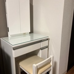 3面鏡　ドレッサー