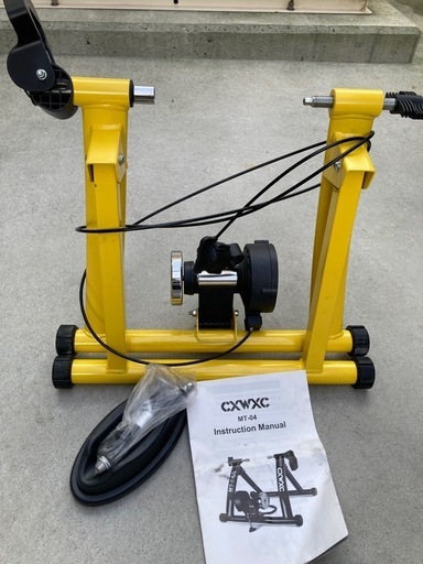 ?値下げ?CXWXC 自転車 ローラー台 固定ローラー サイクルトレーナー  6段階負荷調整 折り畳み （MT-04）