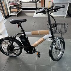 🚲新品未使用🚲20インチ🚲電動アシスト自転車🚲6段変速🚲メーカー1年保証🚲No.526🚲の画像