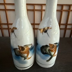 昭和レトロ　徳利とお猪口