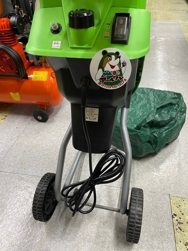 ?【電動工具】ヤマゼン 園芸用電動粉砕機 ガーデンシュレッダー 【地域最大売場！電動工具高価買取アールワン田川】