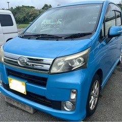 H25ムーヴカスタム　車検あり　エアコンOK