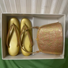 東京胡蝶　バッグ草履セット