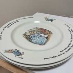 WEDGEWOOD 【限定品】ウエッジウッドピーターラビット大皿3枚
