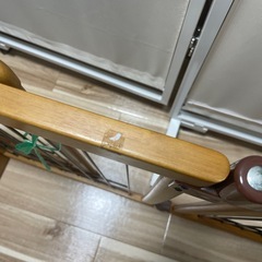 リッチェル　木製置くだけドア付きゲートの画像