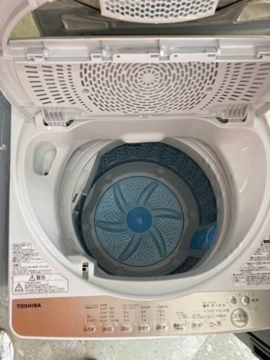 東芝　TOSHIBA 7キロ全自動洗濯機 ZABOON（ザブーン） グランホワイト [洗濯7.0kg /上開き] AW-7G8-W リ