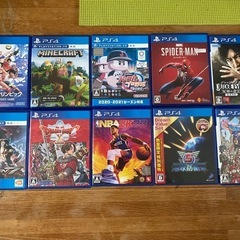 プレイステーション4➕ソフト10本セット
の画像