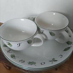 美濃焼カントリーリーフ🍀2セット