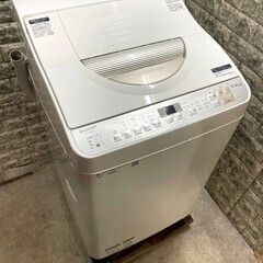 大阪送料無料★3か月保障付き★洗濯機★2018年★シャープ★5.5kg★ES-TX5B-N★S-651