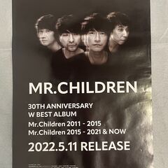 Mr.Children 30th ANNIVERSARY ポスター