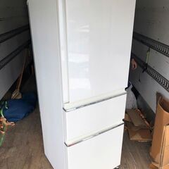 配送設置無料✨no 587? MR-CX33A-W 冷蔵庫 パールホワイト [330L /3ドア /右開きタイプ]